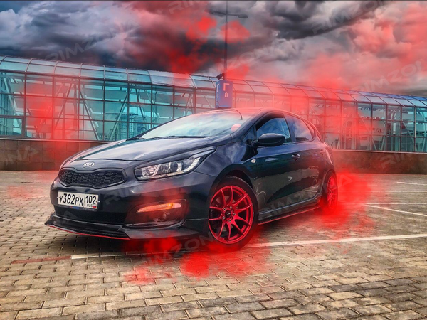 Kia Ceed на стильных дисках Work Emotion CR Kiwami - Фото № 1