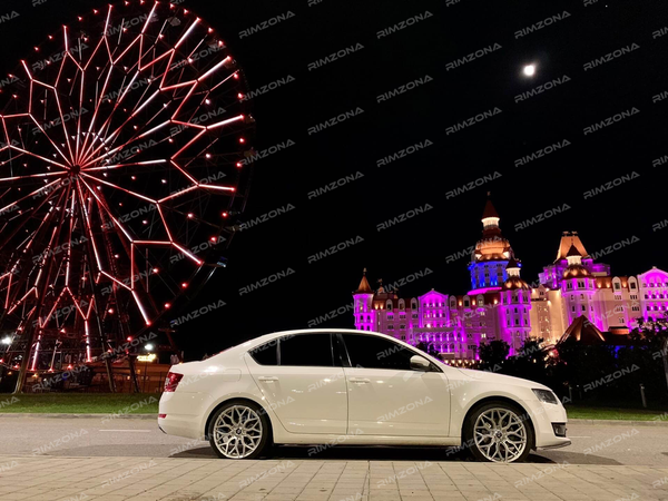 Skoda Octavia на стильных дисках SL 507 - Фото № 1