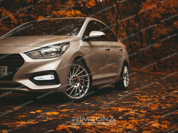 Hyundai Solaris на дисках VPS 304 R17 - Фото № 2