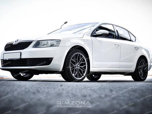 Skoda Octavia на дисках Vorsteiner VFF-107 R18 5x112 - Фото № 3