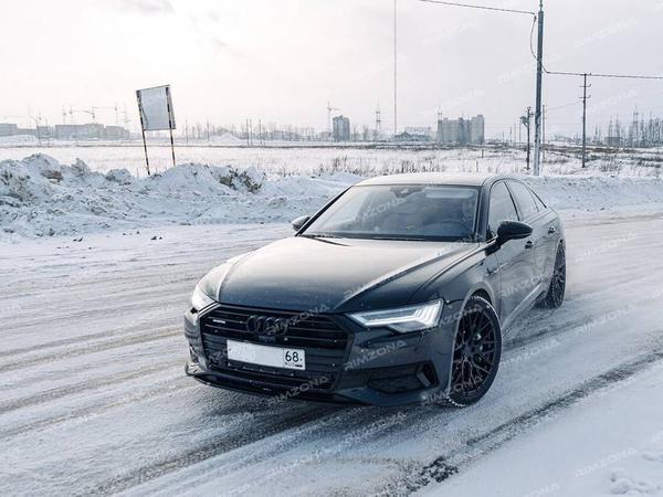 Audi A6 C8 на кованых дисках R20 с индивидуальным дизайном - Фото № 6