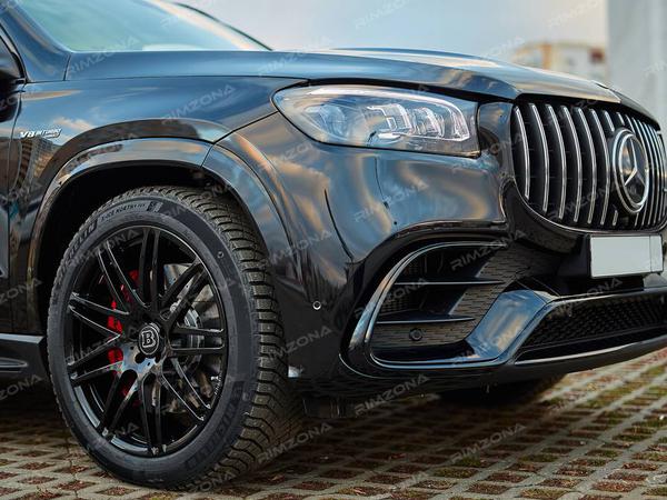 Mercedes-Benz AMG GLS63 на кованых дисках BRABUS Monoblock F - Фото № 2