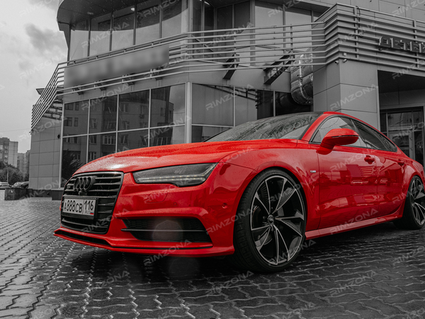 AUDI A7 на стильных дисках RS7 style - Фото № 3