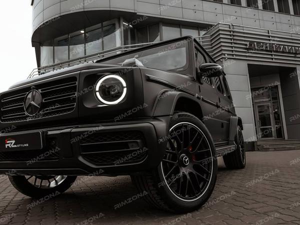 Mercedes-Benz G класс AMG 63 на кованых дисках в стиле AMG 748 - Фото № 3