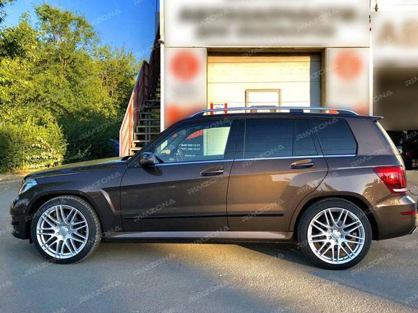 Mercedes GLK на дисках Brabus Monoblok F "20" - Фото № 4