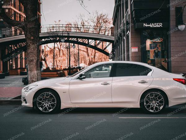 Infiniti q50 на дисках HRE ff10 R19 - Фото № 1