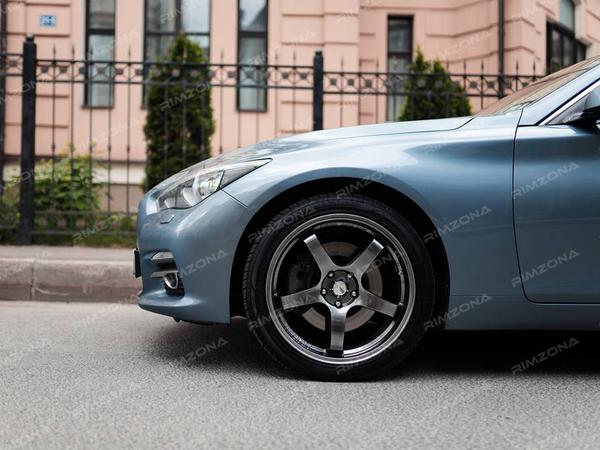 INFINITI Q50 на литых дисках Advan TC-4 R19 - Фото № 3