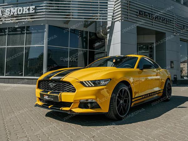 Ford Mustang на кованых дисках hre p101 - Фото № 1