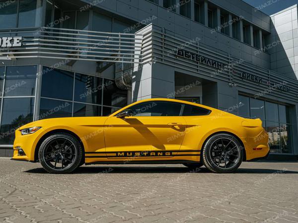 Ford Mustang на кованых дисках hre p101 - Фото № 6