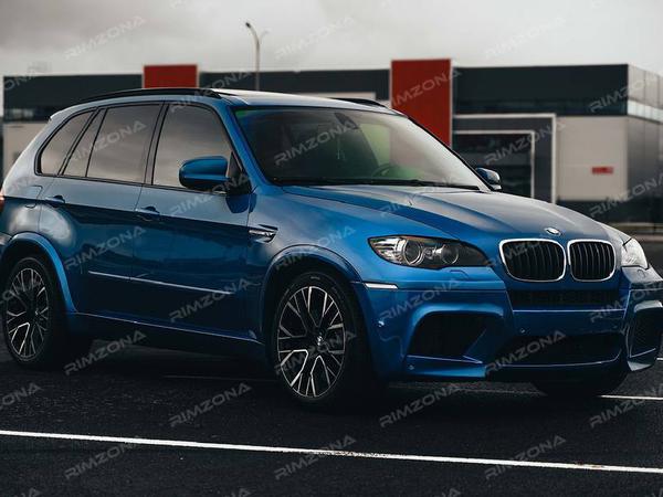 BMW X5M на кованых дисках 809 style R20 - Фото № 2