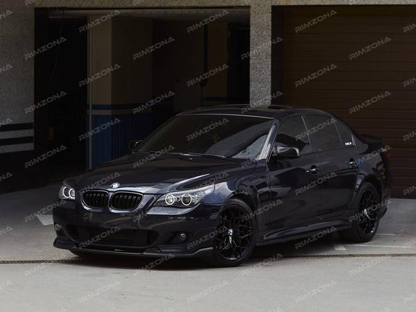 BMW 5 Series E60 на кованых дисках CUSTOM R19 - Фото № 1