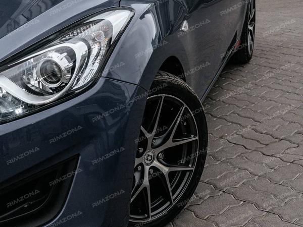 Hyundai I30 на литых дисках hre p101 - Фото № 3