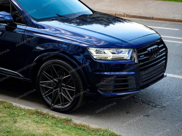 Audi Q7 на кованых дисках в стиле VOSSEN HF7 R22 - Фото № 4