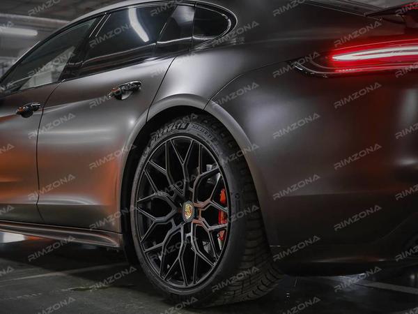 PORSCHE Panamera на кованых дисках hf-2 R21 - Фото № 5