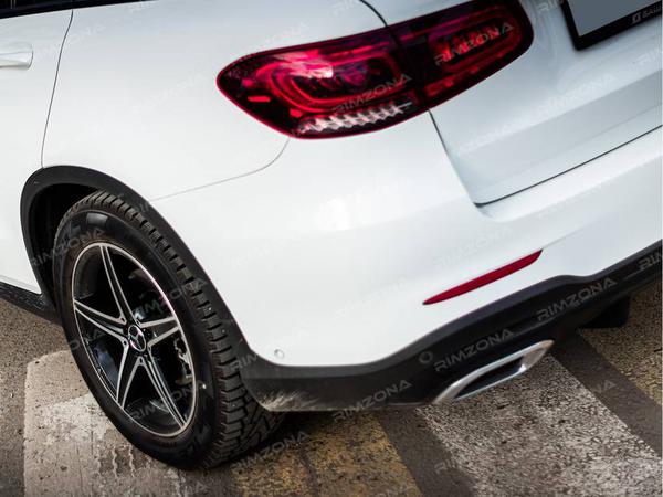 MERCEDES GLC НА ЛИТЫХ ДИСКАХ В СТИЛЕ MERCEDES AMG 5 SPOKE R19 - Фото № 7