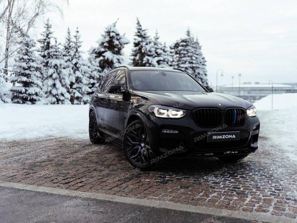 BMW X3 НА КОВАНЫХ КАСТОМНЫХ ДИСКАХ R21 - Фото № 1