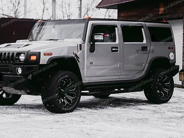 Hummer H2 НА ЛИТЫХ ДИСКАХ FUEL ASSAULT  R20 - Фото № 9