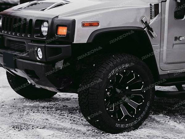 Hummer H2 НА ЛИТЫХ ДИСКАХ FUEL ASSAULT  R20 - Фото № 3