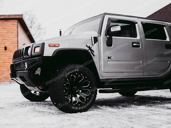 Hummer H2 НА ЛИТЫХ ДИСКАХ FUEL ASSAULT  R20 - Фото № 2