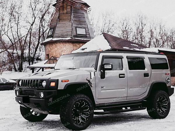 Hummer H2 НА ЛИТЫХ ДИСКАХ FUEL ASSAULT  R20 - Фото № 1