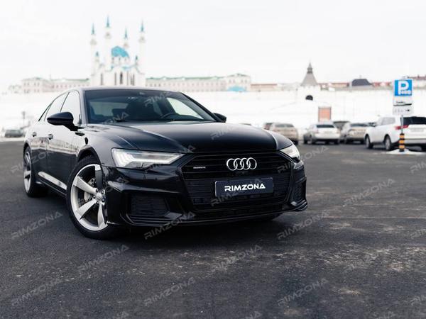 AUDI A6 НА  ДИСКАХ В СТИЛЕ AUDI ROTOR - Фото № 1