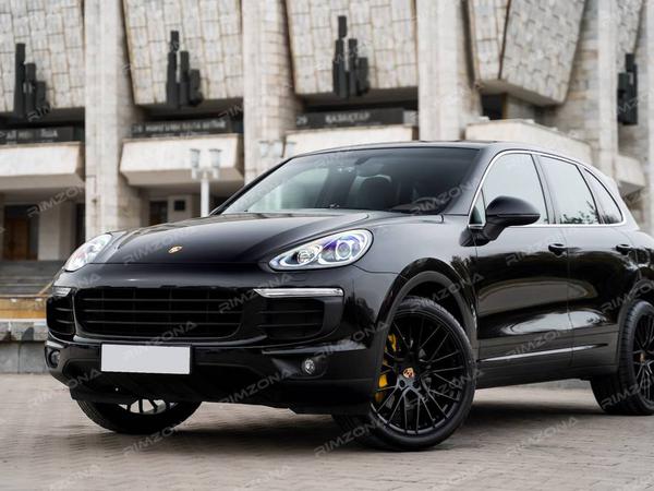 PORSCHE CAYENNE НА ЛИТЫХ ДИСКАХ В СТИЛЕ PORSCHE - Фото № 4