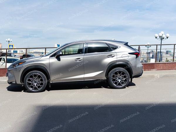 Lexus nx на литых дисках в стиле hre ff10 - Фото № 6