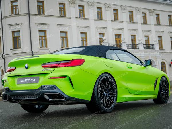 BMW M8 НА КОВАНЫХ ДИСКАХ В СТИЛЕ BMW 818 STYLE - Фото № 8