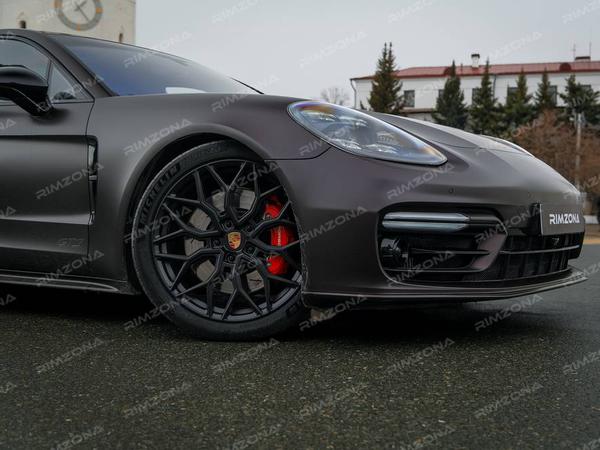 PORSCHE Panamera на кованых дисках hf-2 R21 - Фото № 3