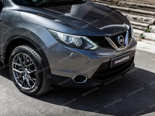 Nissan Qashqai на литых дисках в стиле hre ff10 - Фото № 5