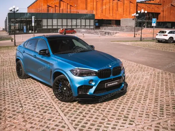 BMW X6 на кованых дисках в стиле HAMANN - Фото № 1