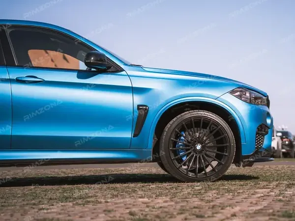 BMW X6 на кованых дисках в стиле HAMANN - Фото № 7