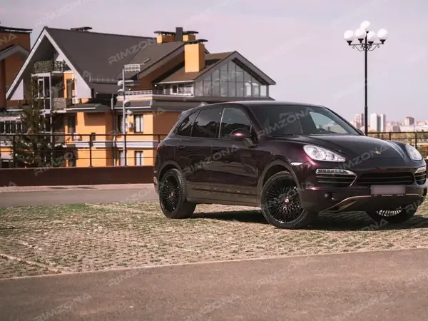 PORSCHE CAYENNE на кованых дисках в стиле FORGIATO - Фото № 1