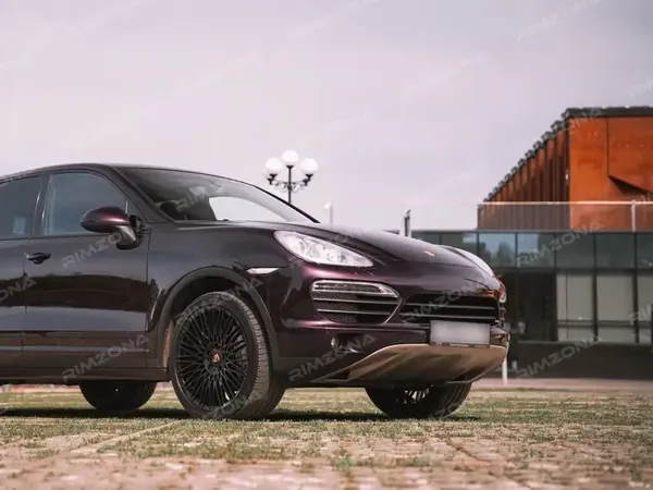 PORSCHE CAYENNE на кованых дисках в стиле FORGIATO - Фото № 3