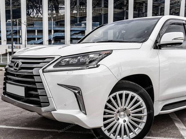 LEXUS LX НА КОВАНЫХ КАСТОМНЫХ ДИСКАХ R21 - Фото № 2