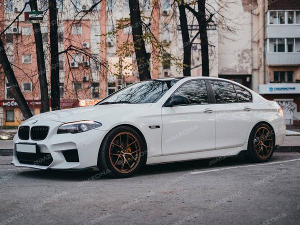 BMW 5 SERIES НА ЛИТЫХ ДИСКАХ В СТИЛЕ BBS - Фото № 2