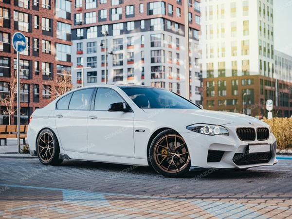 BMW 5 SERIES НА ЛИТЫХ ДИСКАХ В СТИЛЕ BBS - Фото № 3