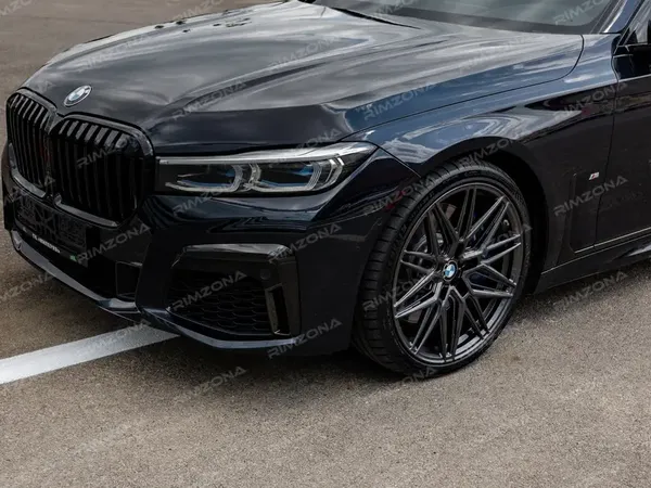 BMW 7 SERIES НА КОВАННЫХ ДИСКАХ В СТИЛЕ VOSSEN HF-7 R21 - Фото № 4