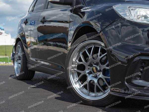 FORD FOCUS НА ЛИТЫХ ДИСКАХ В СТИЛЕ BBS R18 - Фото № 3