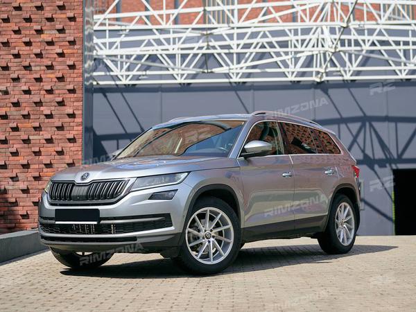 SKODA KODIAQ НА ЛИТЫХ ДИСКАХ В СТИЛЕ VOSSEN CVT R19 - Фото № 1