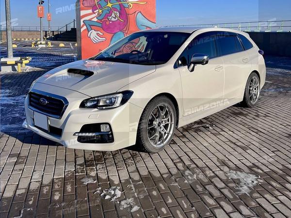 SUBARU LEVORG НА ЛИТЫХ ДИСКАХ В СТИЛЕ RAYS R18 - Фото № 4