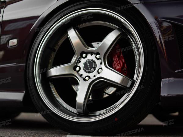 NISSAN SILVIA S15 НА ЛИТЫХ ДИСКАХ В СТИЛЕ WORK R18 - Фото № 2