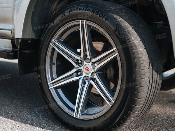 TOYOTA LAND CRUISER PRADO НА ЛИТЫХ ДИСКАХ В СТИЛЕ HF6-2 R20 - Фото № 5