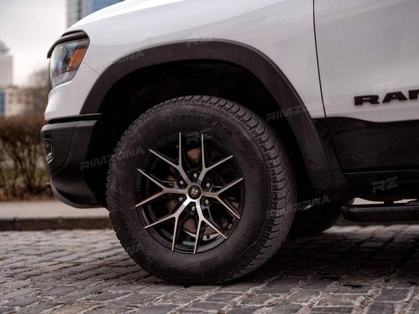 DODGE RAM 1500 НА ЛИТЫХ ДИСКАХ В СТИЛЕ HF6-4 R18 - Фото № 6
