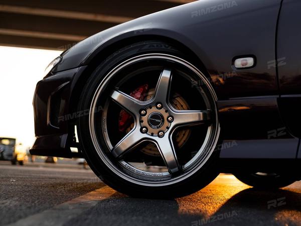 NISSAN SILVIA S15 НА ЛИТЫХ ДИСКАХ В СТИЛЕ WORK R18 - Фото № 7