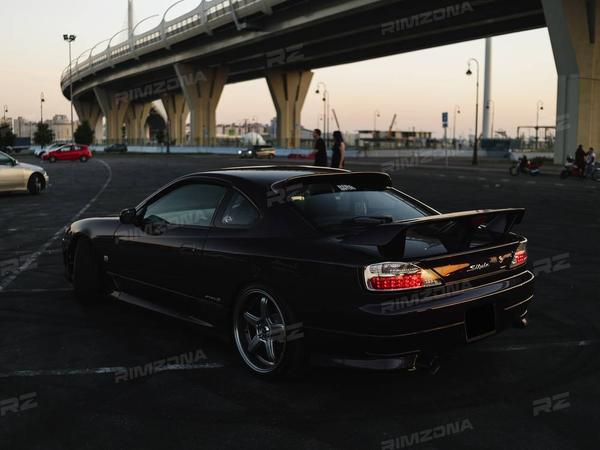 NISSAN SILVIA S15 НА ЛИТЫХ ДИСКАХ В СТИЛЕ WORK R18 - Фото № 6