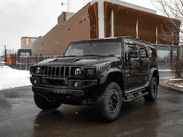 HUMMER H2 НА КОВАНЫХ ДИСКАХ RZ FORGED R20 - Фото № 1