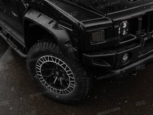 HUMMER H2 НА КОВАНЫХ ДИСКАХ RZ FORGED R20 - Фото № 6