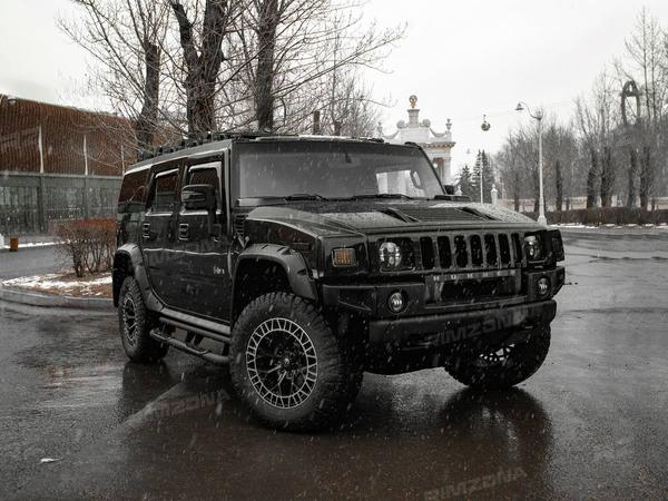 HUMMER H2 НА КОВАНЫХ ДИСКАХ RZ FORGED R20 - Фото № 7