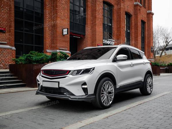 GEELY COOLRAY НА ЛИТЫХ ДИСКАХ В СТИЛЕ HRE FF28 R20 - Фото № 5